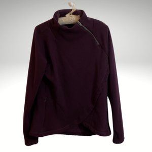 90 Degrees Long Sleeve Quarter Zip Sweater Size L